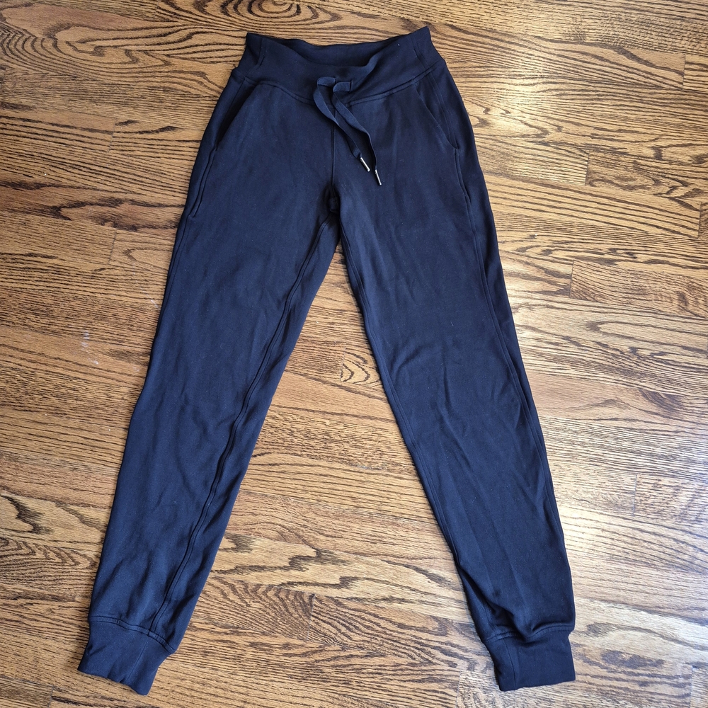 Lululemon Athletica Black Nylon Joggers